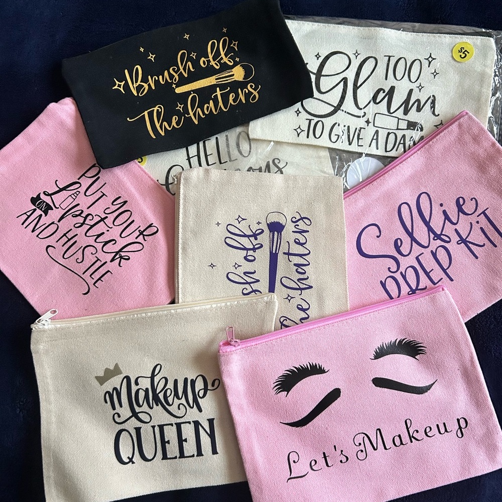Multi-purpose small bags for sale….Canvas material and never been used